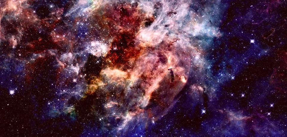 Abstract space background. Elements of this image furnished by NASA Stock Photos