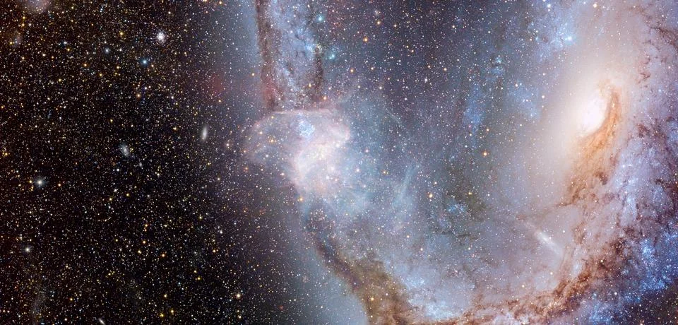 Abstract space background. Elements of this image furnished by NASA Stock Photos