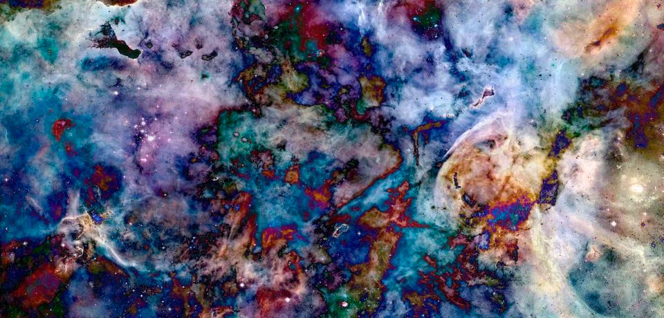 Abstract space background. Elements of this image furnished by NASA Foto stock