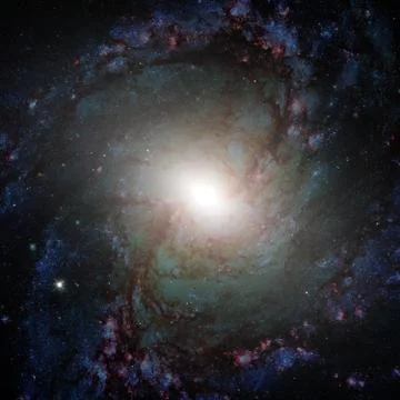 Abstract space background. Elements of this image furnished by NASA Foto stock