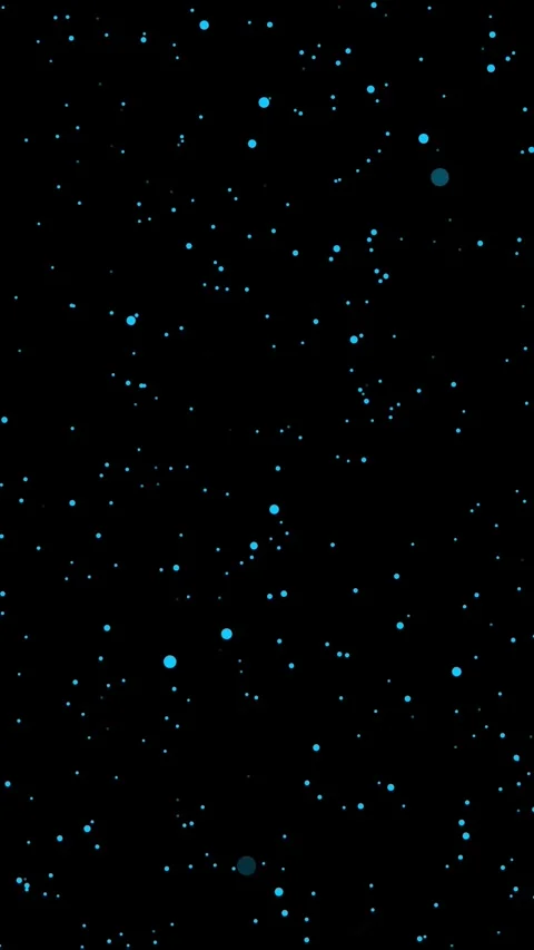 Abstract space background featuring blue particles floating across dark bla.. Stock Footage 338421625