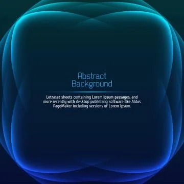 Abstract space background. Illustrazione stock