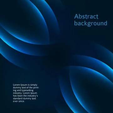 Abstract space background. Stock Illustration