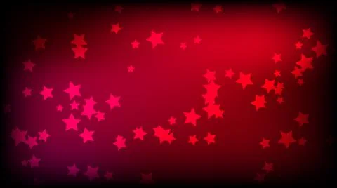 Abstract space background with red asterisks. Multi-colored beautiful stars o Stock Illustration