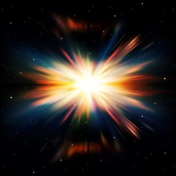 Abstract space background with stars 스톡 일러스트