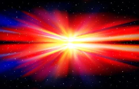 Abstract space background with stars 스톡 일러스트