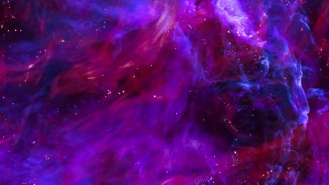 Abstract Space Blue Red and Purple 4K Loop Stock Footage 277229079