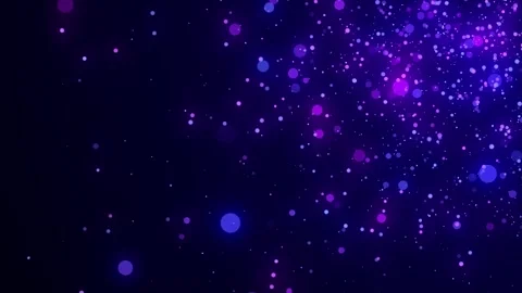 Abstract space dust. Magic snow on colors background. Dust particles. Vídeo Stock 291966846