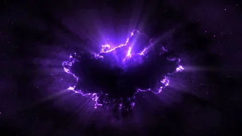 Abstract Space Energy Background Vídeo Stock 105306484