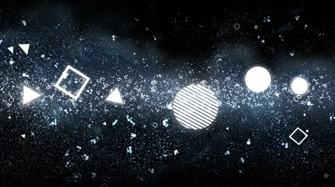 Abstract Space Stock Footage 58774075