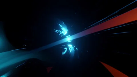 Abstract Space Form Loop Stock Footage 262880359