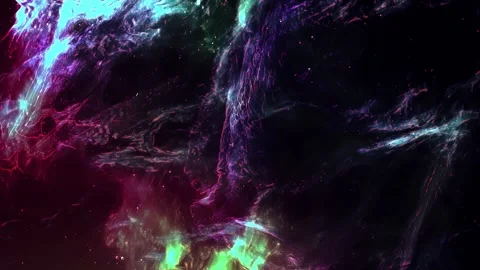 Abstract Space Glow Flight 4K loop Stock Footage 277291469