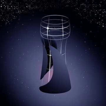 Abstract space Stock Illustration