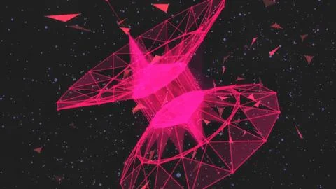 Abstract space image for background Stock Illustration