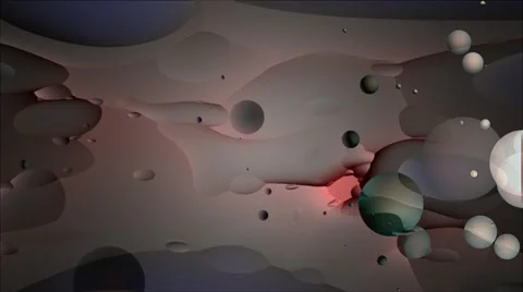 Abstract space landscape. Loop able File. 스톡 동영상 12677154