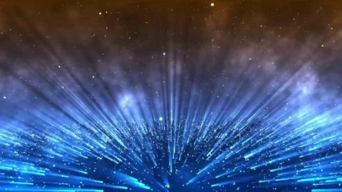Abstract Space Lights Motion Background Stock Footage 166843449
