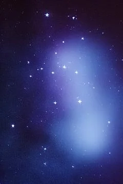 Abstract space nebula backgrounds. IA technology Stock Illustration