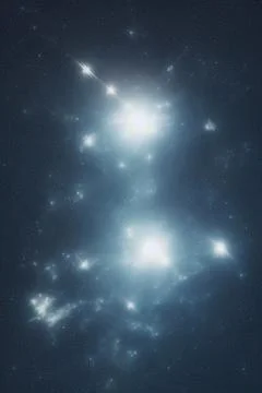 Abstract space nebula backgrounds. IA technology Stock Illustration