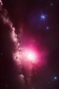 Abstract space nebula backgrounds. IA technology Stock Illustration