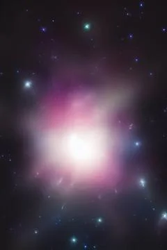 Abstract space nebula backgrounds. IA technology Stock Illustration