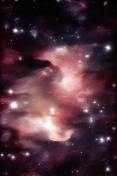 Abstract space nebula backgrounds. IA technology Stock Illustration
