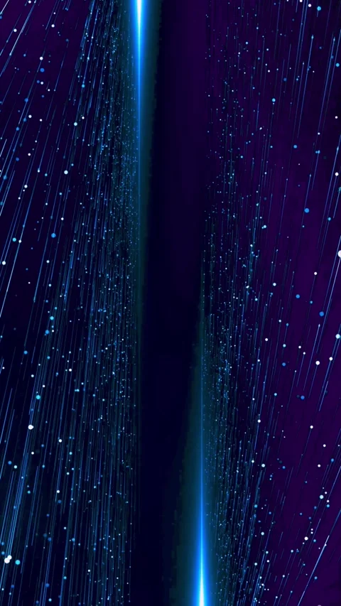 Abstract space particles trails moving light rays. Stock Footage 340463826