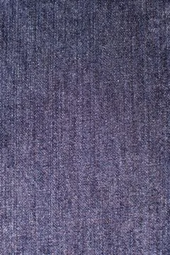 Abstract space perspective and a close-up of blank blue natural clean denim.. Stock Photos