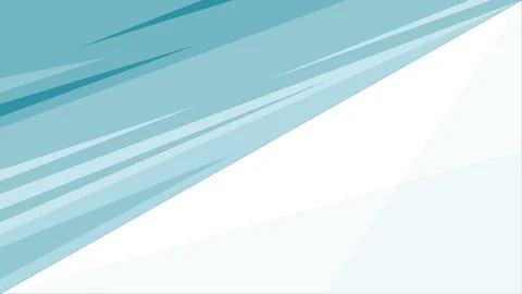 Abstract Space Shapes Background Blue Sea Stock Illustration