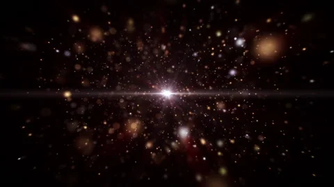 Abstract Space With Star Stock Footage 236221927