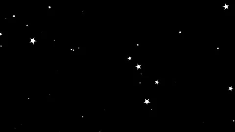 Abstract Space Starry Night Animation with Sparkling Light Particles. 스톡 동영상 336023121