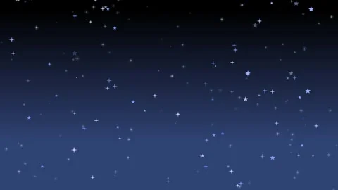Abstract Space Starry Night Animation with Sparkling Light Particles. 스톡 동영상 336023139