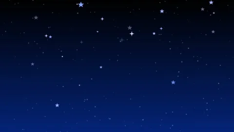 Abstract Space Starry Night Animation with Sparkling Light Particles. 스톡 동영상 336023140