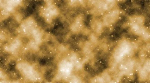 Abstract space texture with yellow nebula Stockillustratie