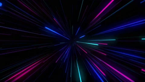 Abstract Space Travel Motion Background Stock Footage 166843662