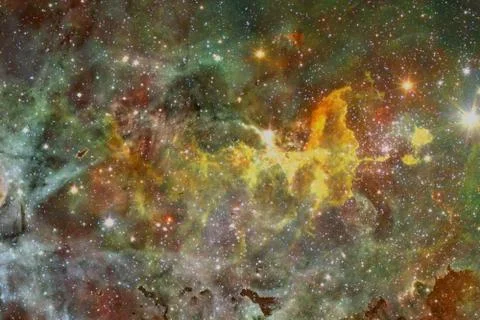 Abstract space wallpaper. Elements of this image furnished by NASA 스톡 일러스트