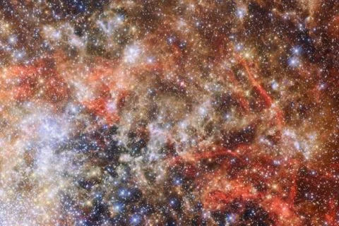 Abstract space wallpaper. Elements of this image furnished by NASA 스톡 일러스트