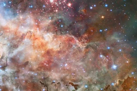 Abstract space wallpaper. Elements of this image furnished by NASA 스톡 일러스트