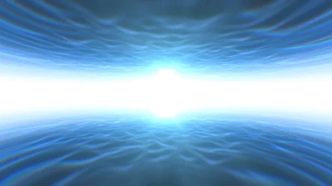 Abstract Space Wireframe Landscape Background Loop Stock Footage 106390242