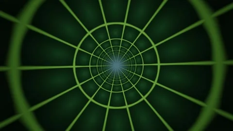 Abstract Spacetime Tunnel Background Seamless Loop Stock Footage 342749881