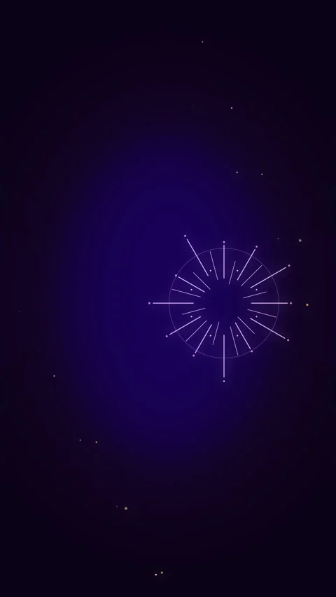 Abstract spark particle animation loop Stock Footage 346539647