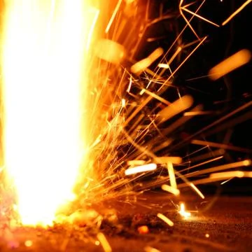 Abstract spark Stock Photos