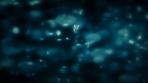 Abstract sparkles or glitter lights. Defocused circles bokeh or particles , d Stock Footage 82500188