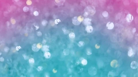 Abstract sparkles or glitter lights. Defocused circles bokeh or particles , l Stock Footage 82500774