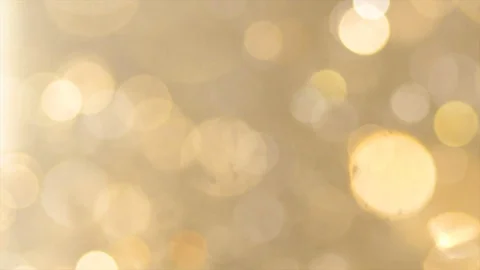 Abstract sparkles or glitter lights. Defocused circles bokeh or particles Stock Footage 91995697