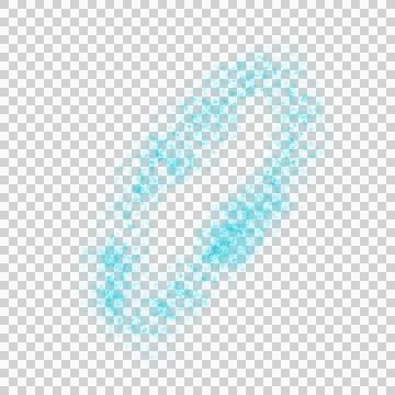 Abstract Sparkles Particles Galaxy Foto stock