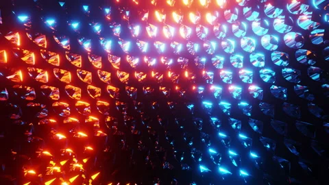 Abstract sparkling animated background. Infinitely looped animation Stock Footage 239425928