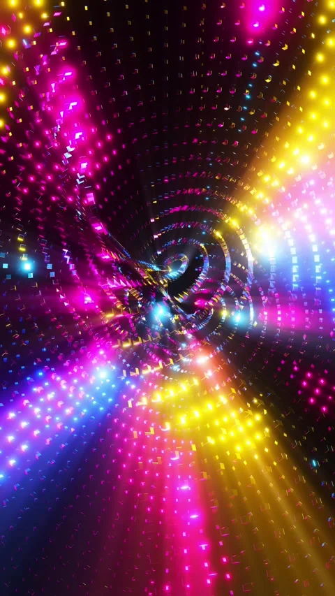 Abstract sparkling animated background. Vertical looped video Stock Footage 226369909