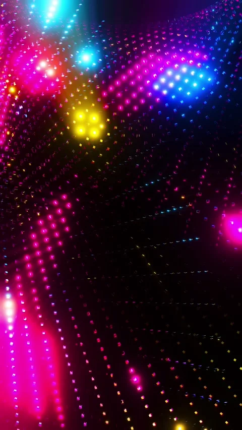 Abstract sparkling animated background. Vertical looped video Video stock 228025932