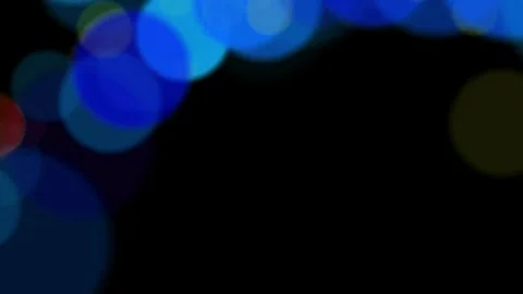Abstract Sparkling Particle Motion Overlay with Soft Defocused Lights 4K Stock Footage 344014765