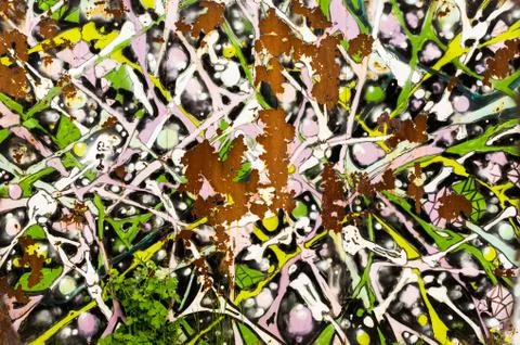 Abstract Spay Paint and Rust Stock Photos